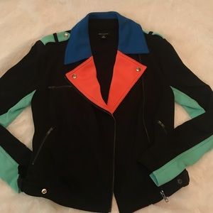 I ❤️ Ronson cute trendy zipper moto jacket unique
